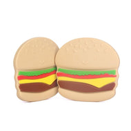 LOULOU LOLLIPOP BURGER SILICONE TEETHER SINGLE