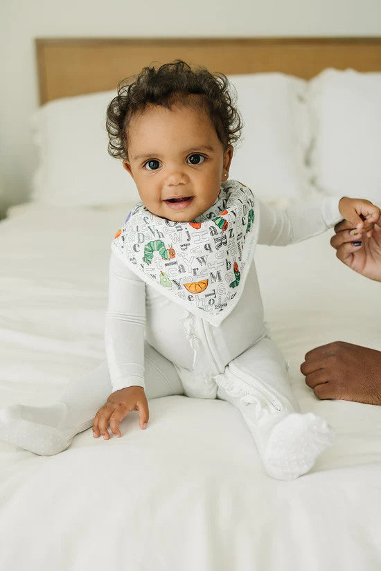 Loulou Lollipop Eric Carle Bandana Bib-Alphabet