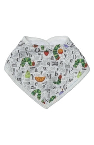 Loulou Lollipop Eric Carle Bandana Bib-Alphabet