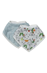 Loulou Lollipop Eric Carle Bandana Bib-Alphabet
