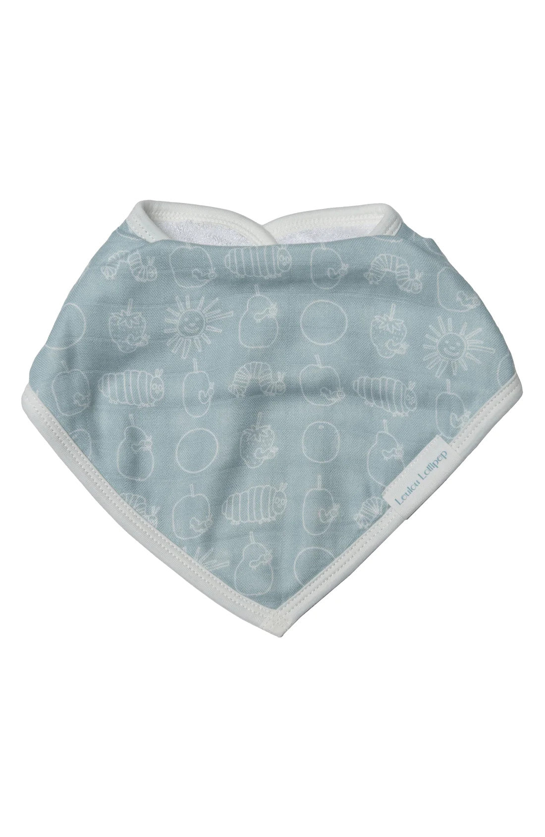 Loulou Lollipop Eric Carle Bandana Bib-Alphabet