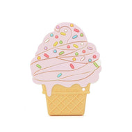 LOULOU LOLLIPOP STRAWBERRY ICE CREAM SILICONE TEETHER SINGLE