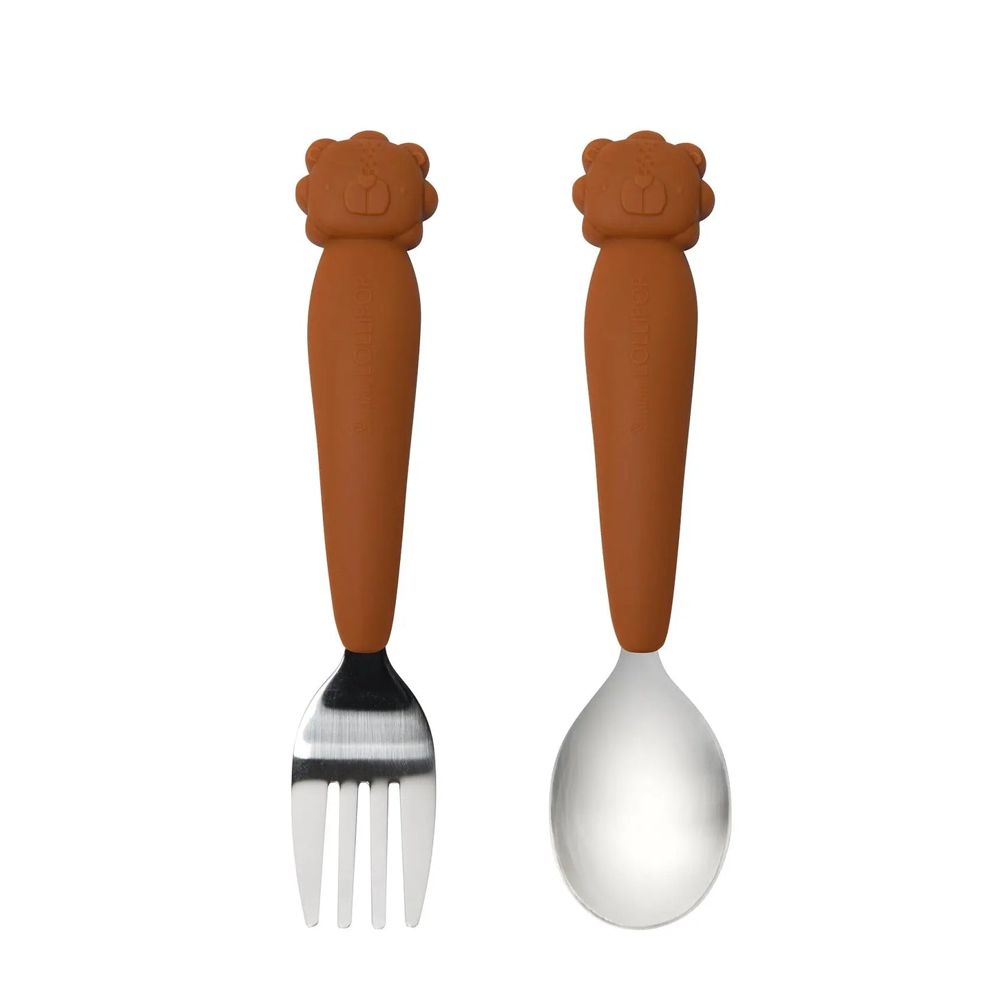 LOULOU LOLLIPOP KIDS SPOON AND FORK SET - baby enRoute