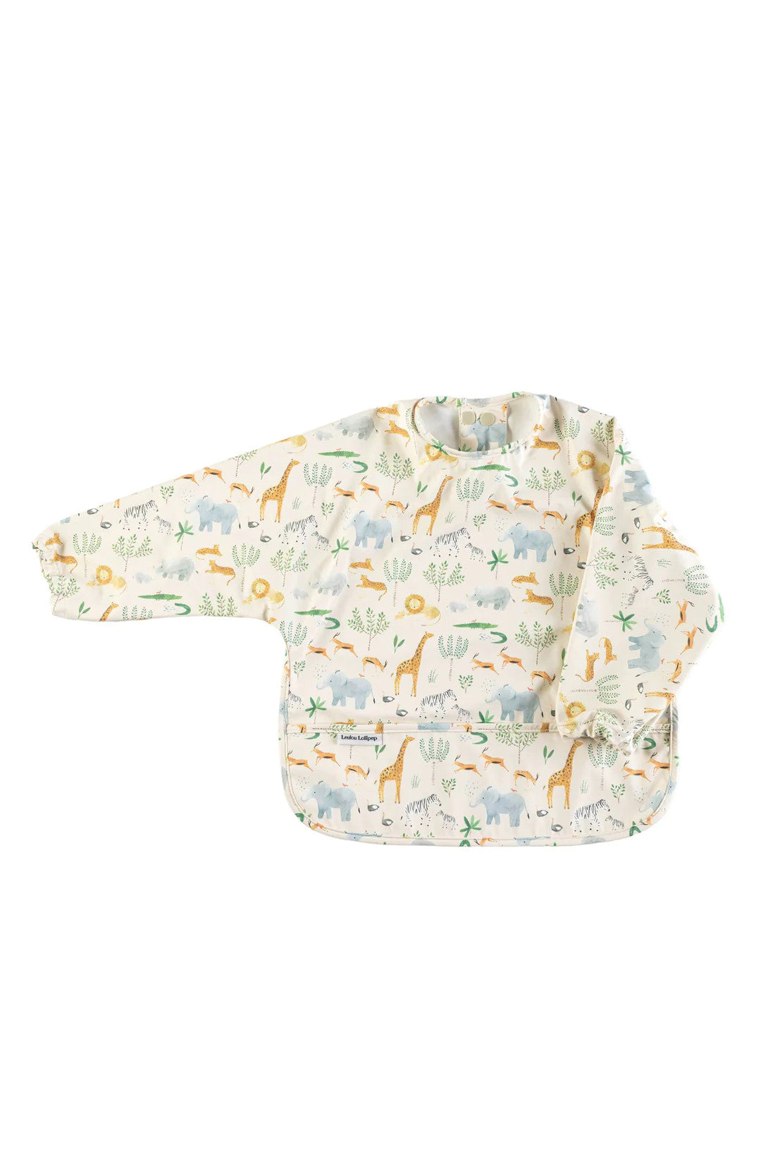 LOULOU LOLLIPOP LONG SLEEVE WATERPROOF BIB
