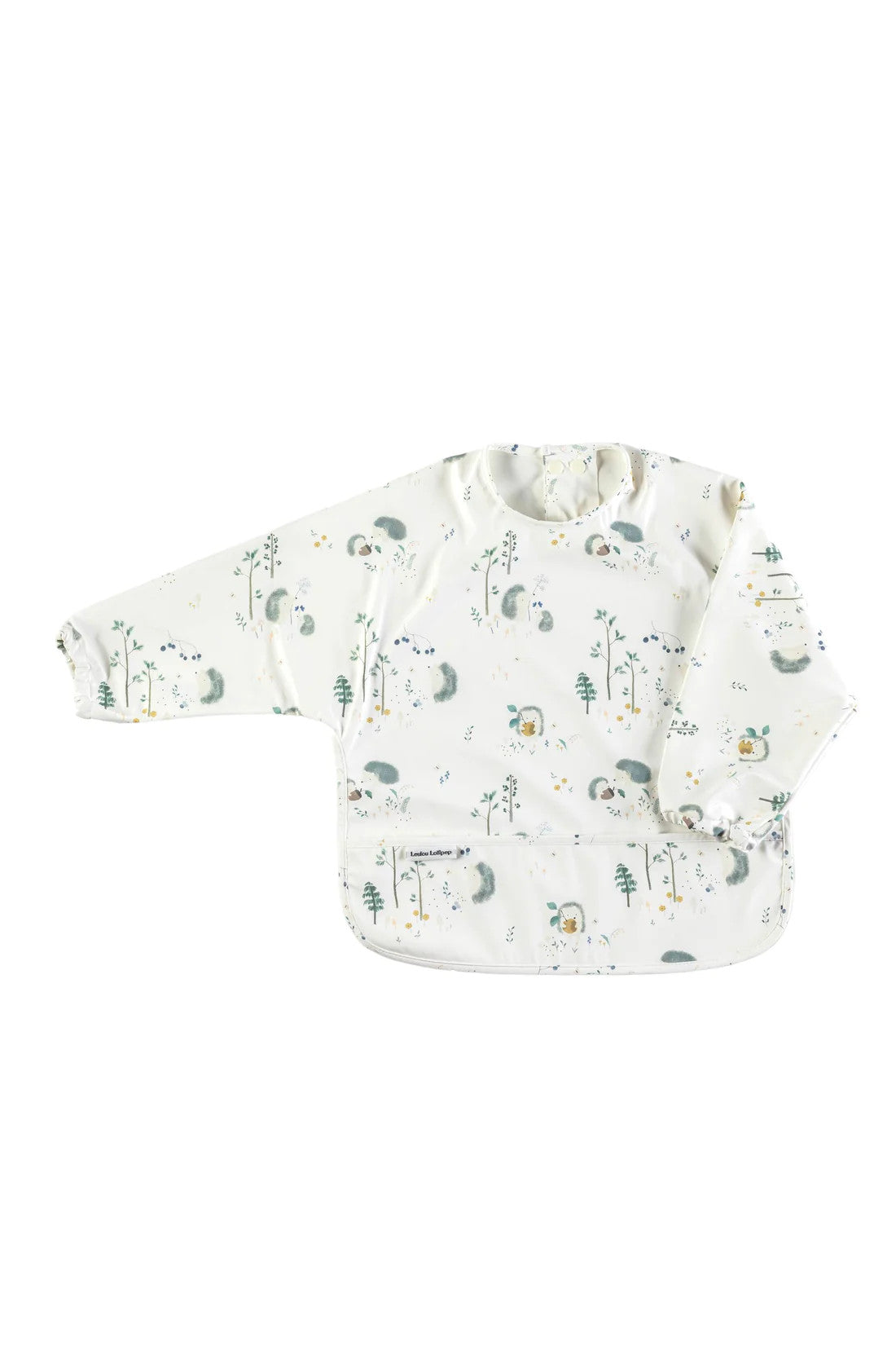 LOULOU LOLLIPOP LONG SLEEVE WATERPROOF BIB