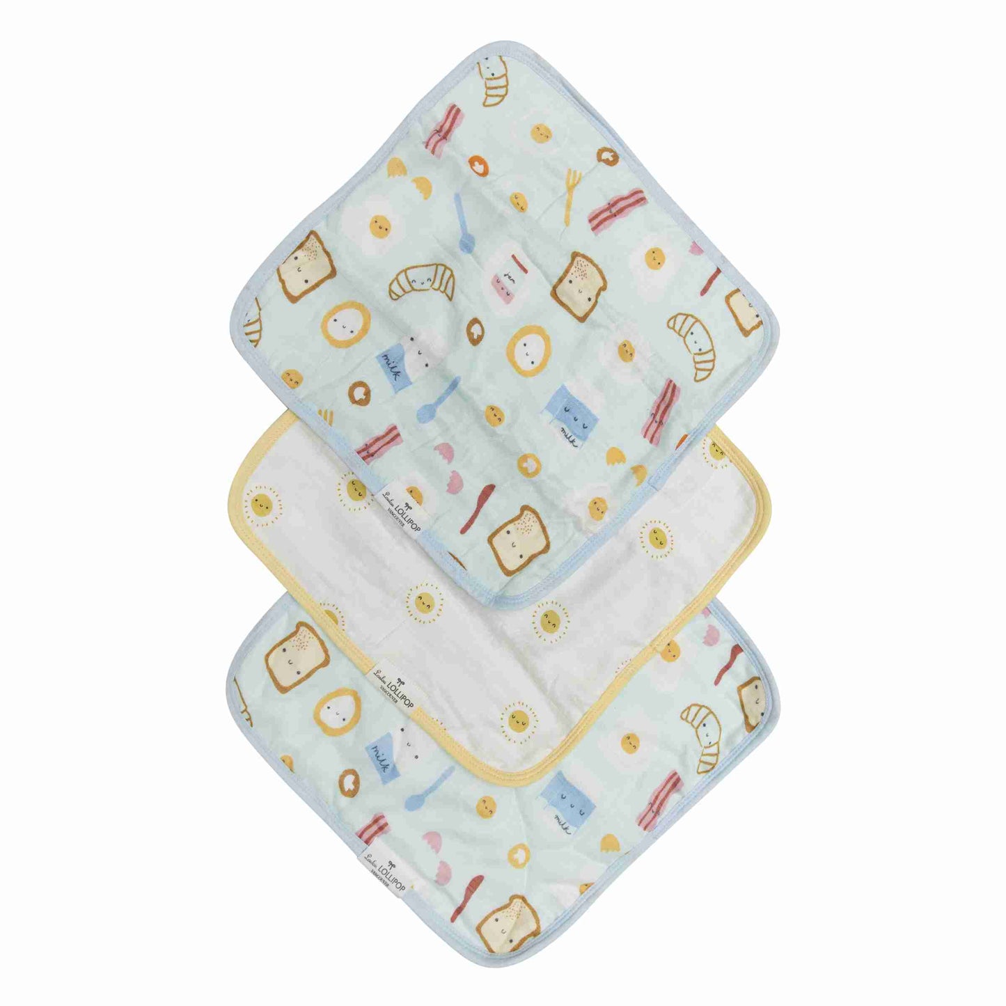LOULOU LOLLIPOP WASHCLOTH 3-PIECES SET - baby enRoute