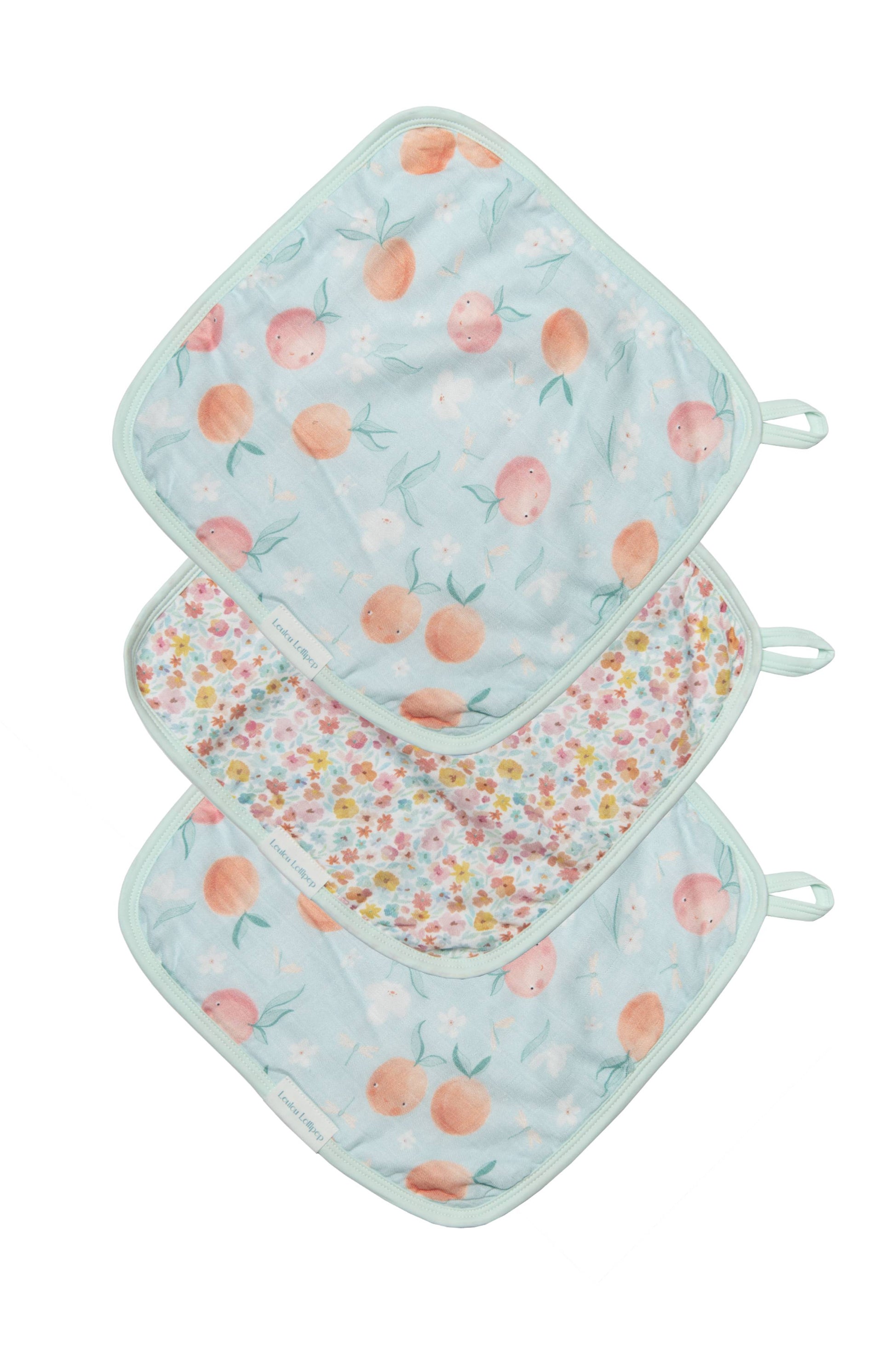 LOULOU LOLLIPOP WASHCLOTH 3-PIECES SET
