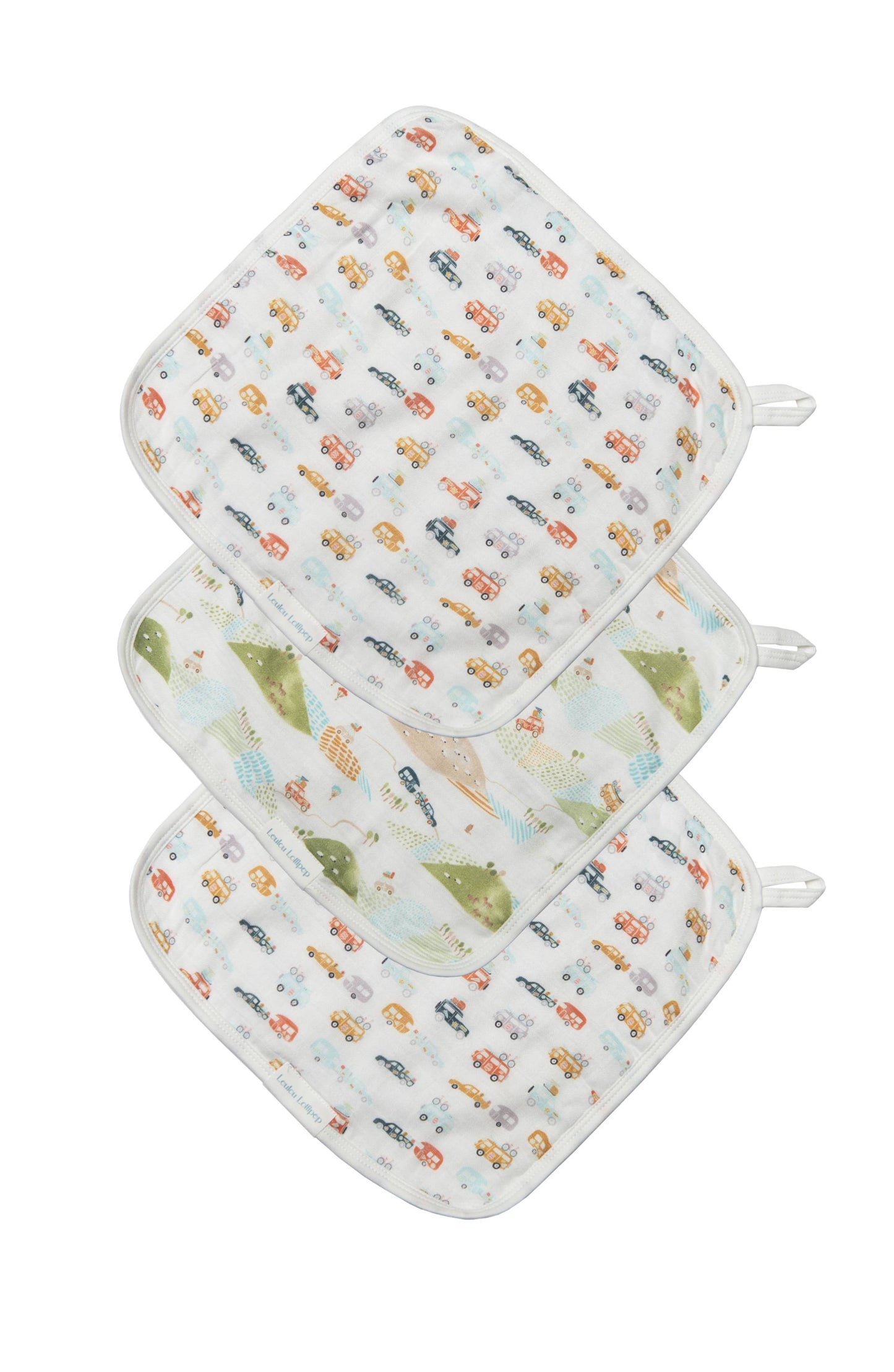 LOULOU LOLLIPOP WASHCLOTH 3-PIECES SET - baby enRoute