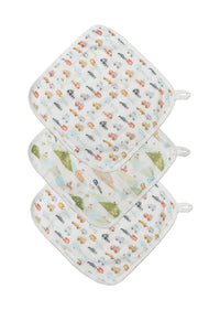 LOULOU LOLLIPOP WASHCLOTH 3-PIECES SET