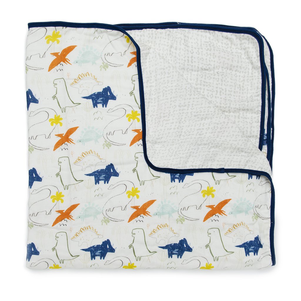 LOULOU LOLLIPOP MUSLIN QUILT BLANKET
