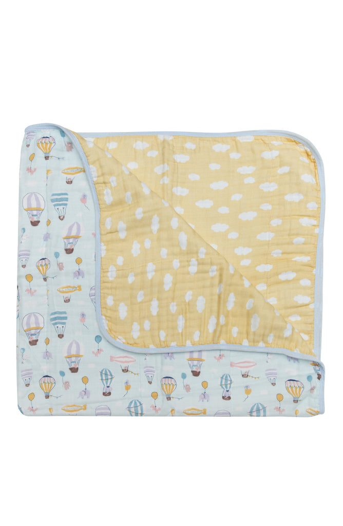 LOULOU LOLLIPOP MUSLIN QUILT BLANKET