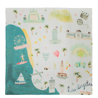 LOULOU LOLLIPOP MUSLIN QUILT BLANKET