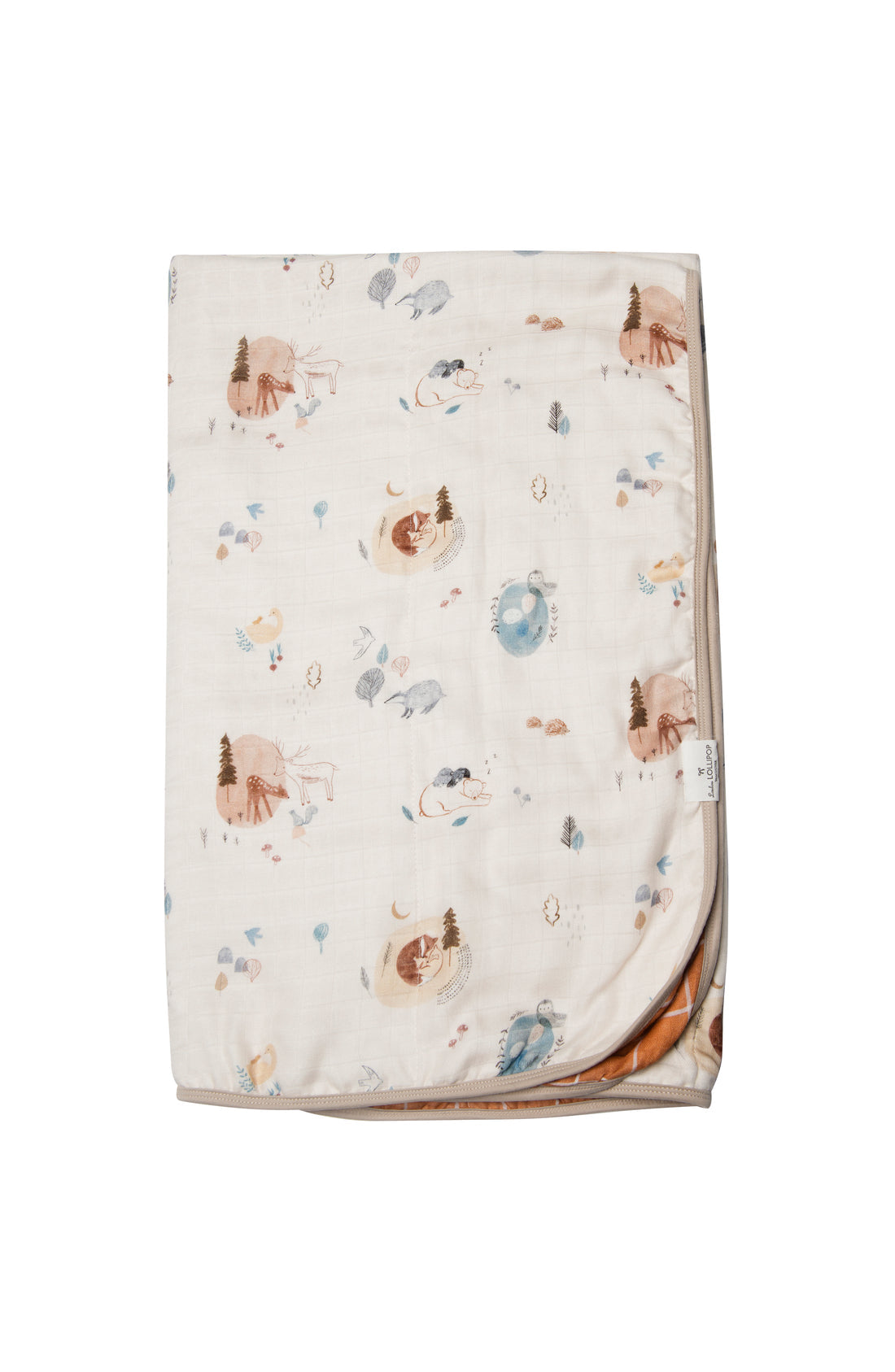 LOULOU LOLLIPOP MUSLIN QUILT BLANKET - baby enRoute