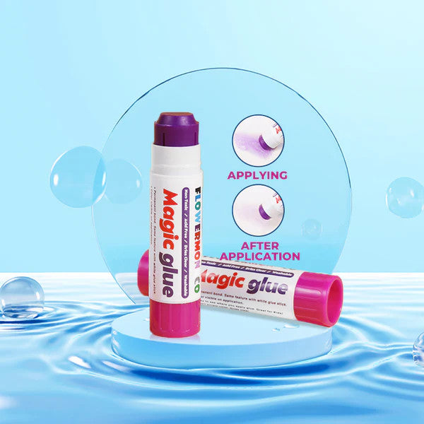 FLOWER MONACO KIDS SAFE GLUE STICKS COLORED GLUE