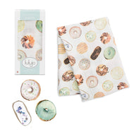 Lulujo Swaddle Blanket Bamboo Cotton-Donuts