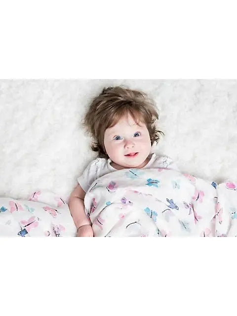 LULUJO 3PK SWADDLE BLANKET BAMBOO COTTON - baby enRoute