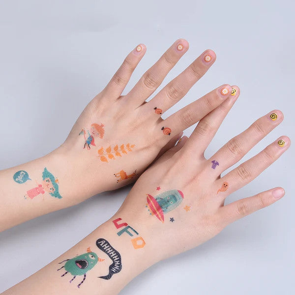 FLOWER MONACO WASHABLE TATTOO PRINCESS