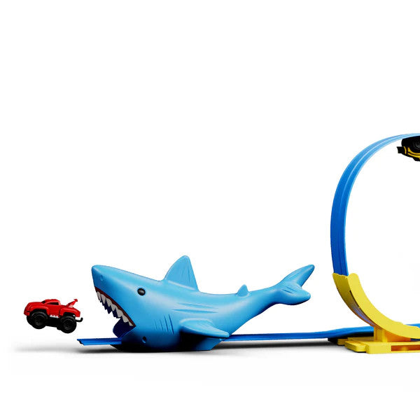 MAGFUN MAGNETIC SHARK ROLLER COASTER TOY SET - baby enRoute