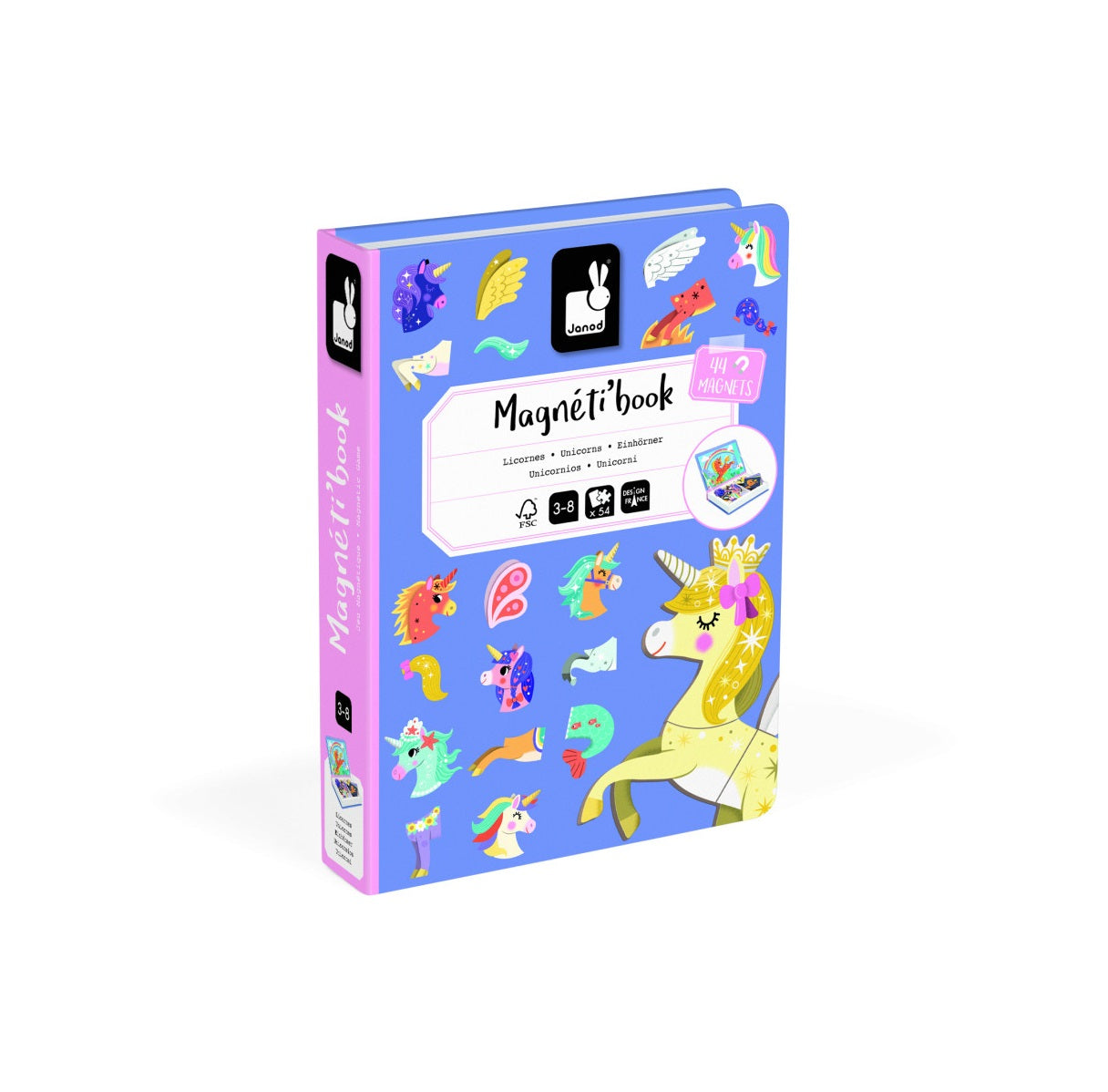 JANOD MAGNETIBOOK UNICORNS - baby enRoute