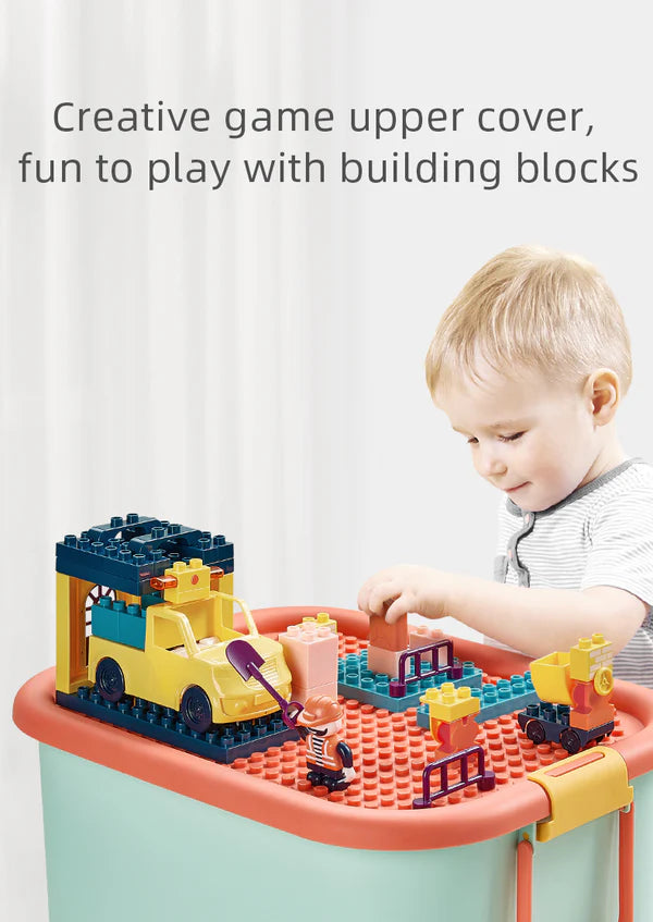BC BABYCARE BUILDING BLOCKS STORAGE BOX
