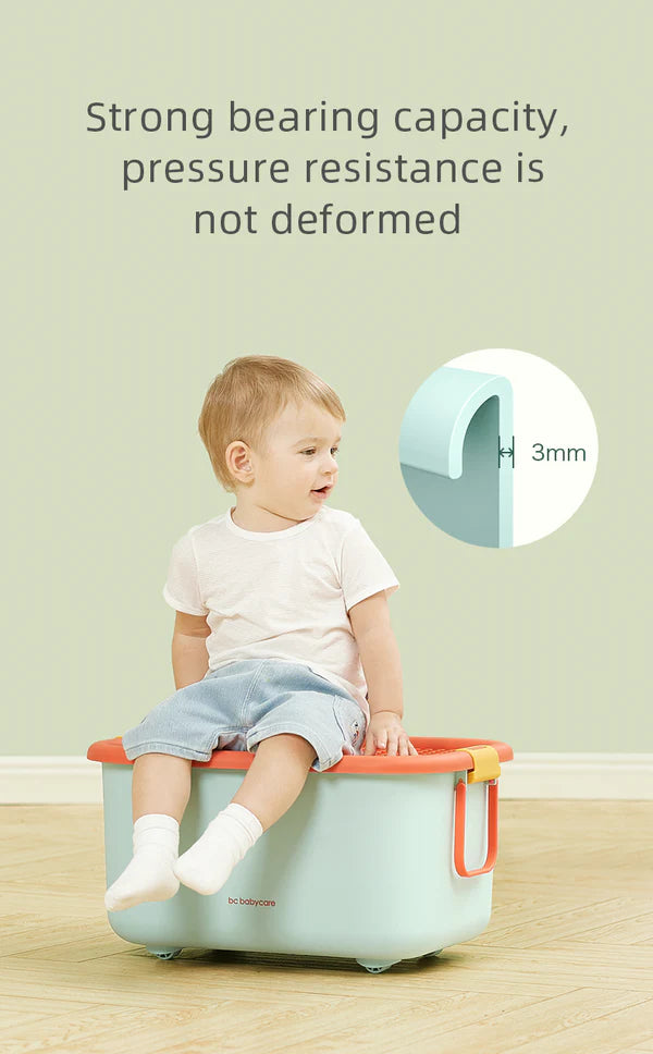 BC BABYCARE BUILDING BLOCKS STORAGE BOX