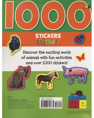 Make Believe Ideas 1000 Stickers Animals
