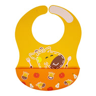 MARCUS & MARCUS WIDE COVERAGE SILICONE BIB