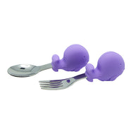 MARCUS & MARCUS PALM GRASP FORK AND SPOON