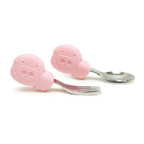 MARCUS & MARCUS PALM GRASP FORK AND SPOON