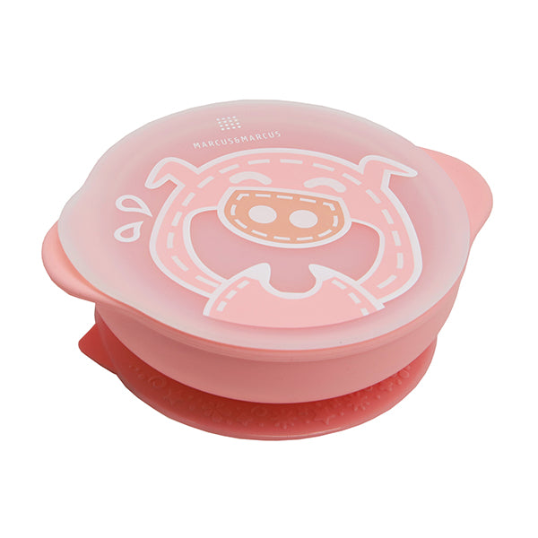 MARCUS & MARCUS SELF FEEDING SUCTION BOWL WITH LID