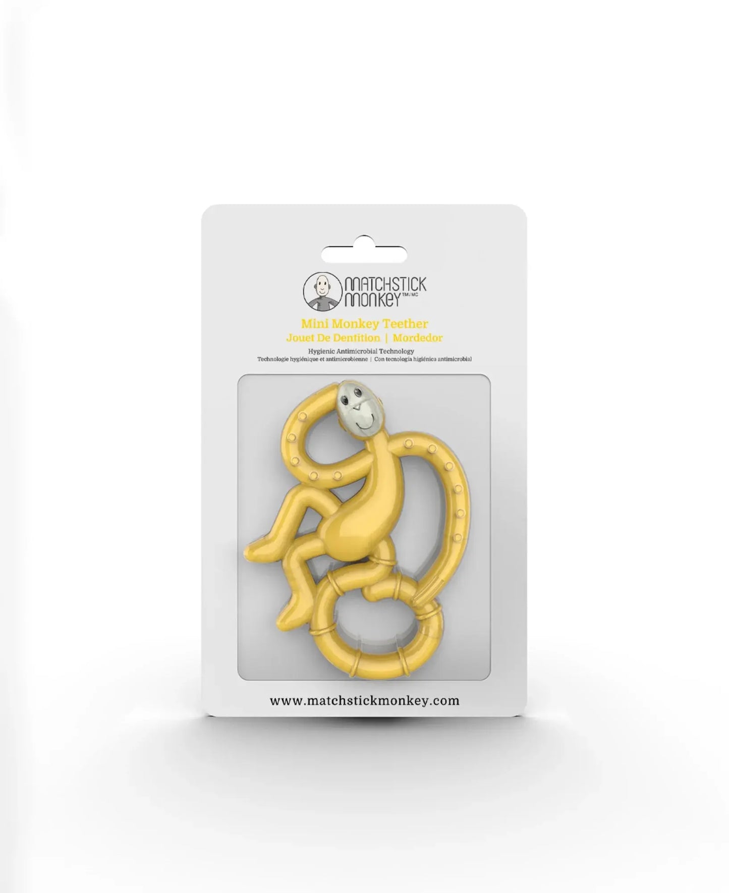 MATCHSTICK MONKEY MINI MONKEY TEETHER - baby enRoute