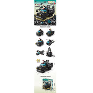 Handsome Building Block Series Armored Vehicle 1000pcs