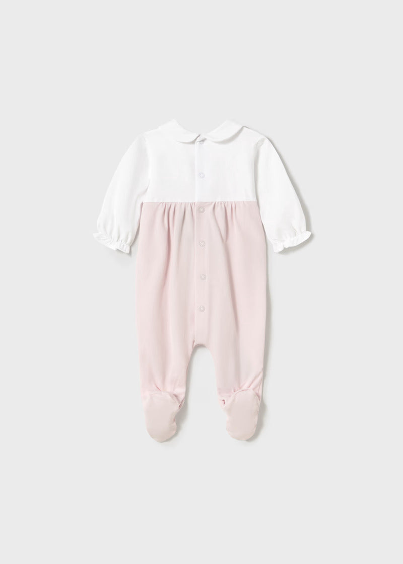 MAYORAL NEWBORN 2-PACK ONE-PIECE FLOWER