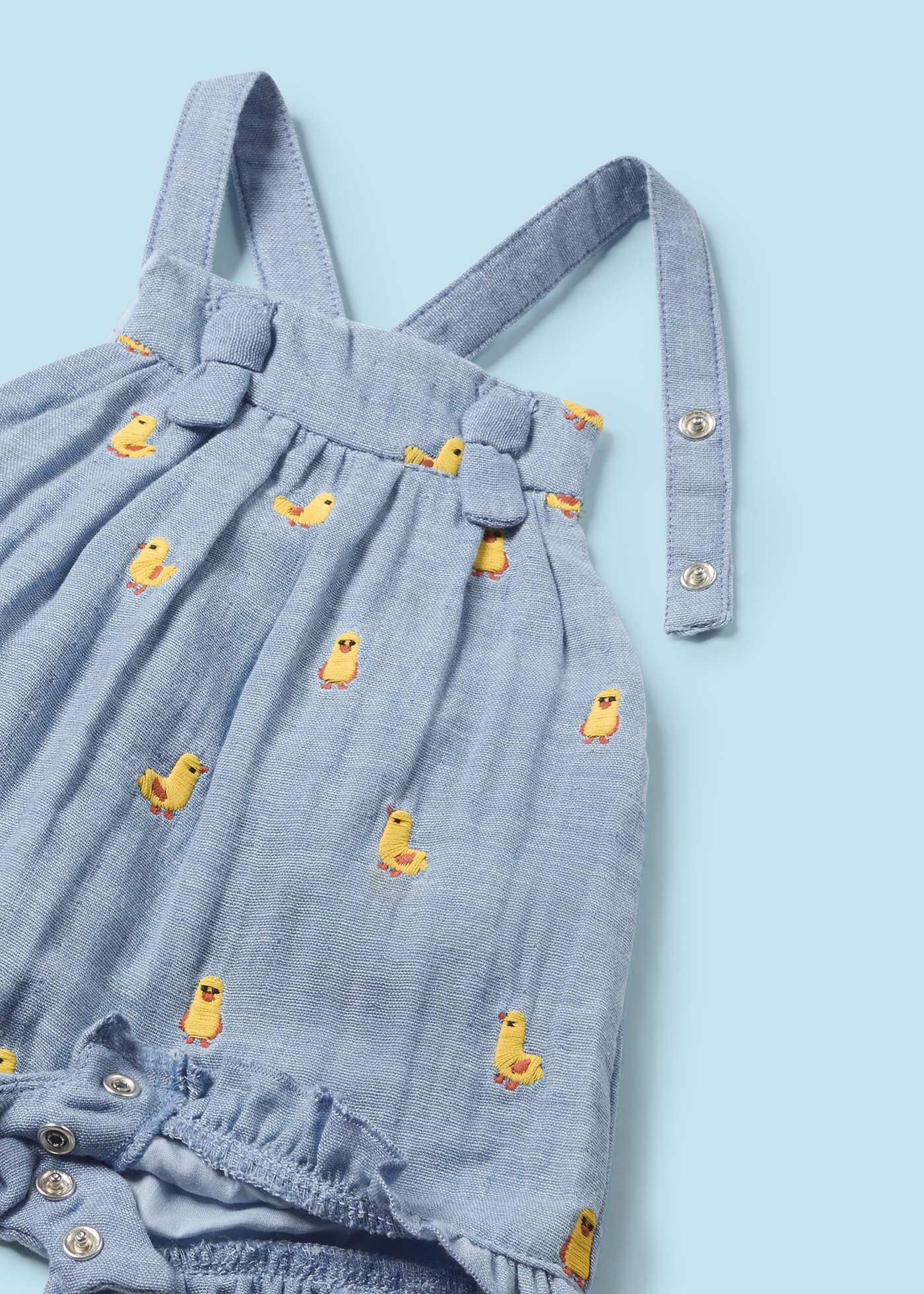 MAYORAL NEWBORN 3-PIECE SET DENIM