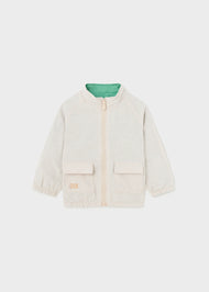 Mayoral Baby Reversible Windbreaker Eucalyptus