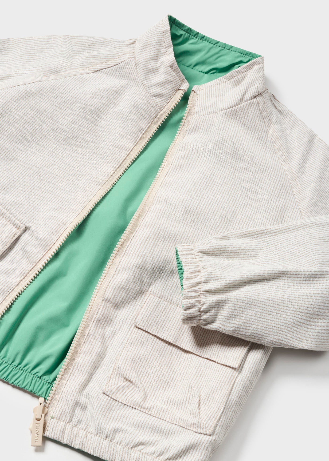 MAYORAL BABY REVERSIBLE WINDBREAKER EUCALYPTUS