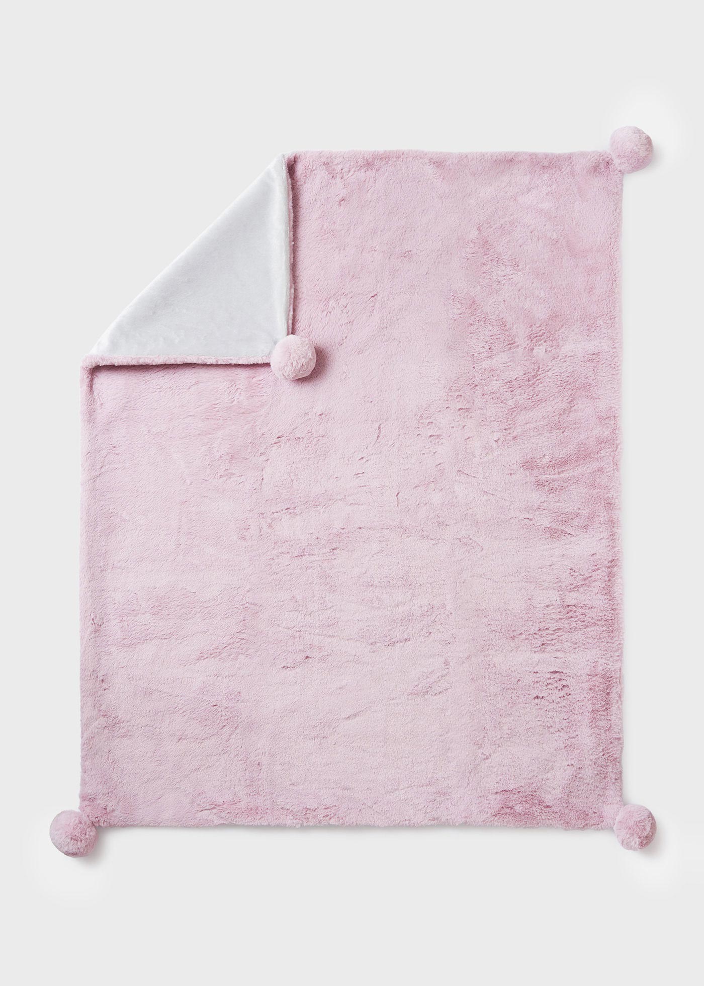 MAYORAL BABY POMPOM BLANKET
