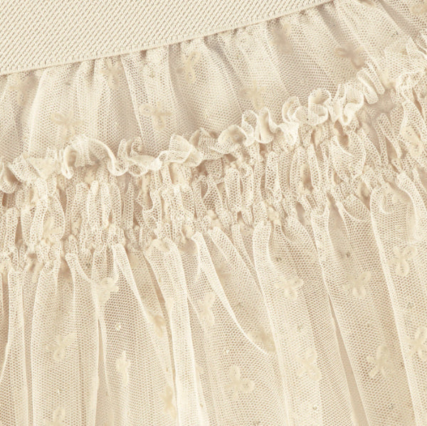 Mayoral Tulle Skirt Almond
