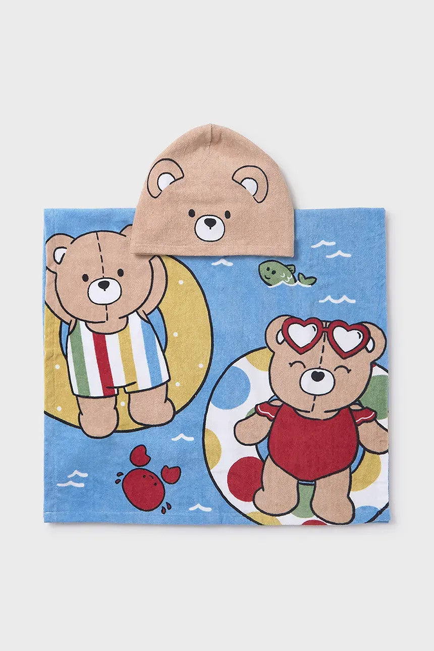 MAYORAL BABY BEACH TOWEL WITH HOOD