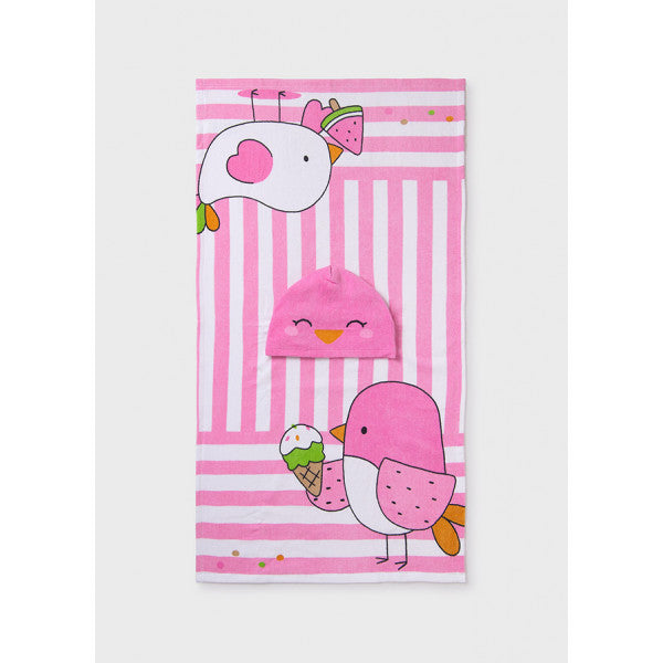 MAYORAL BABY BEACH TOWEL WITH HOOD