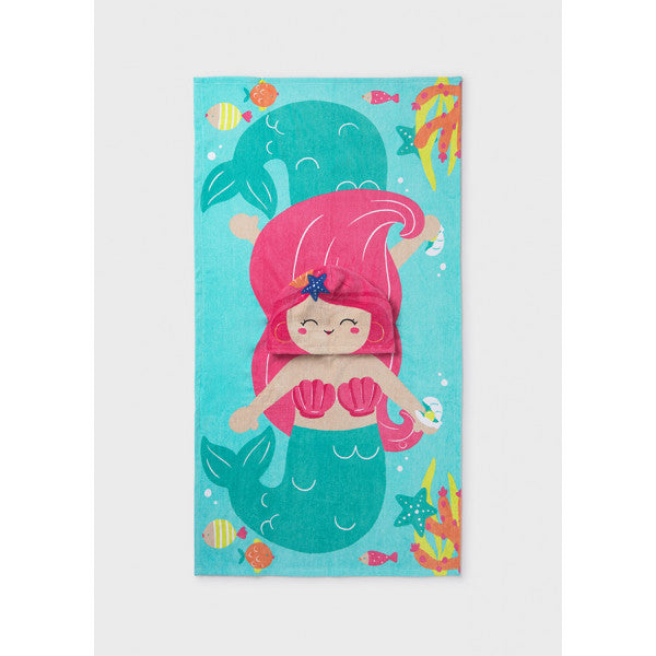 MAYORAL BABY BEACH TOWEL WITH HOOD
