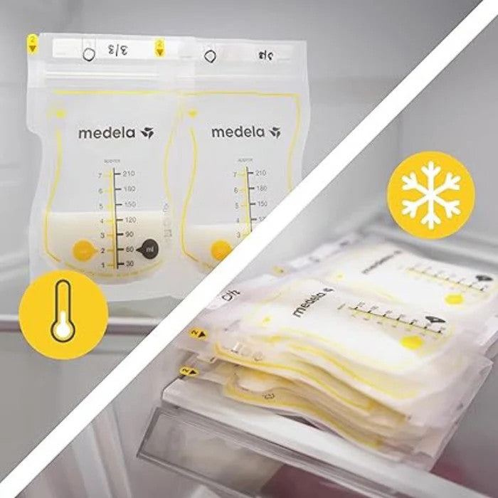 Medela Easy Pour Disposable Breast Milk Storage Bags 50 Pack