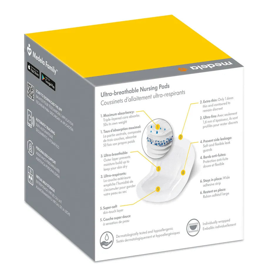Medela Ultra-Breathable Nursing Pads X60