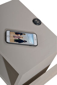 Natart Signature Series Right-Side Media Night Table
