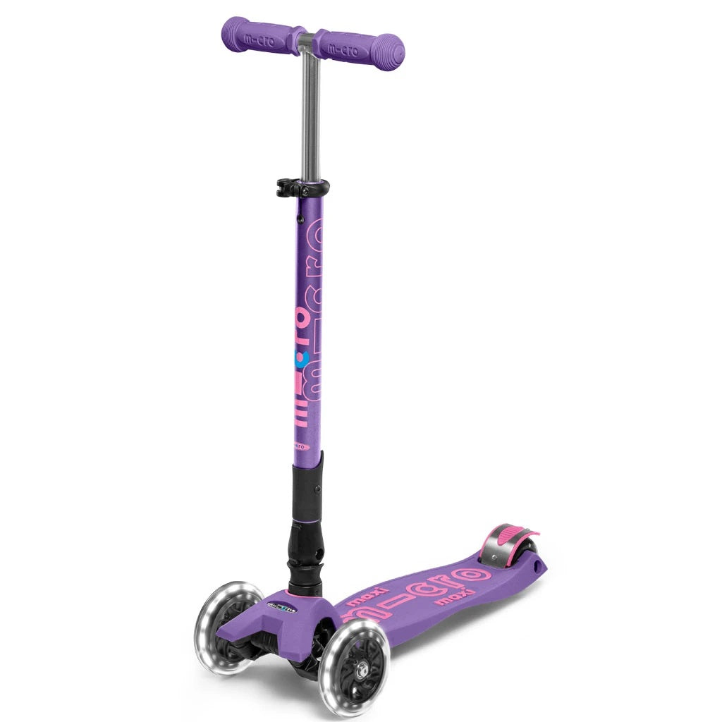 MICRO MAXI DELUXE FOLDABLE LED SCOOTER