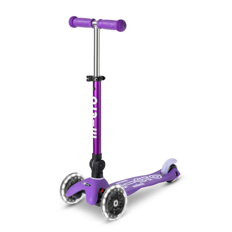 Micro Mini Deluxe Foldable Led Scooter