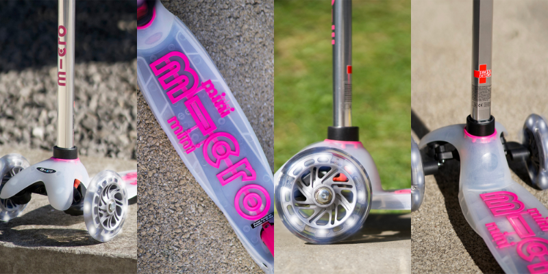 Micro Mini Deluxe Flux Led Scooter