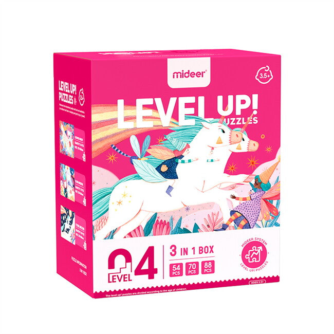 MIDEER ADVANCED PROGRESSIVE PUZZLE  LEVEL 04 UNICORN 212PCS