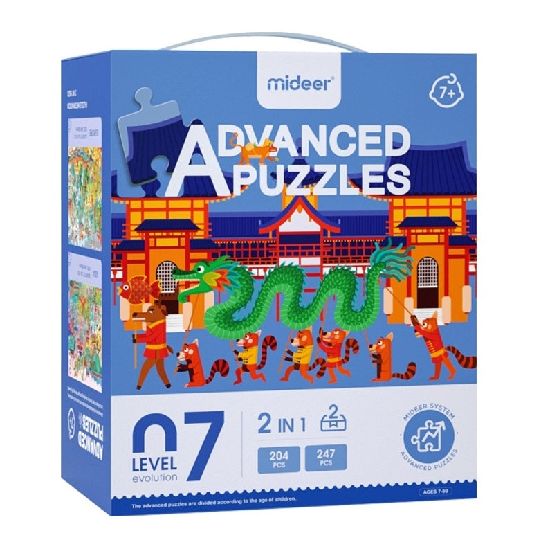 MIDEER ADVANCED PUZZLE 07 GEOGRAPHY 451 PCS