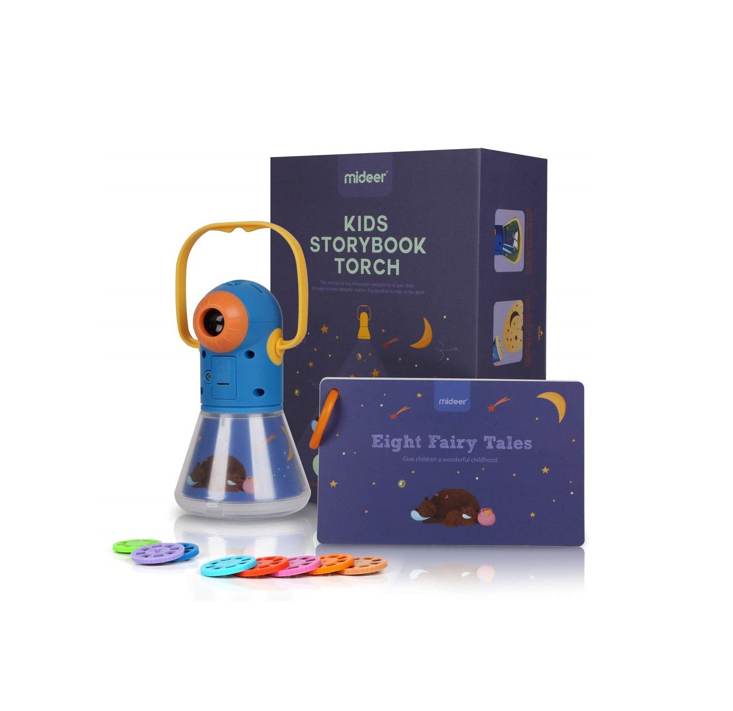 MIDEER ALL IN ONE KIDS STORYBOOK TORCH - AGE 3+ 
